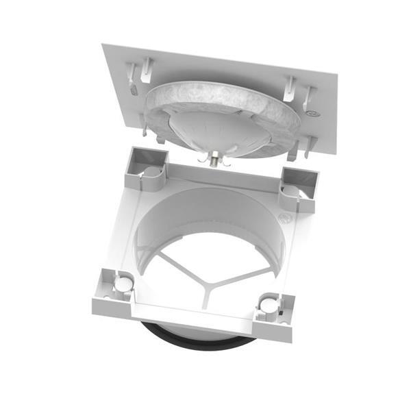 3/21 Renson afvoerventiel SQair extractie ventiel deluxe aluminium Op bestelling